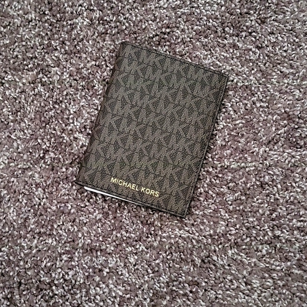 Michael kors wallet and passport holder